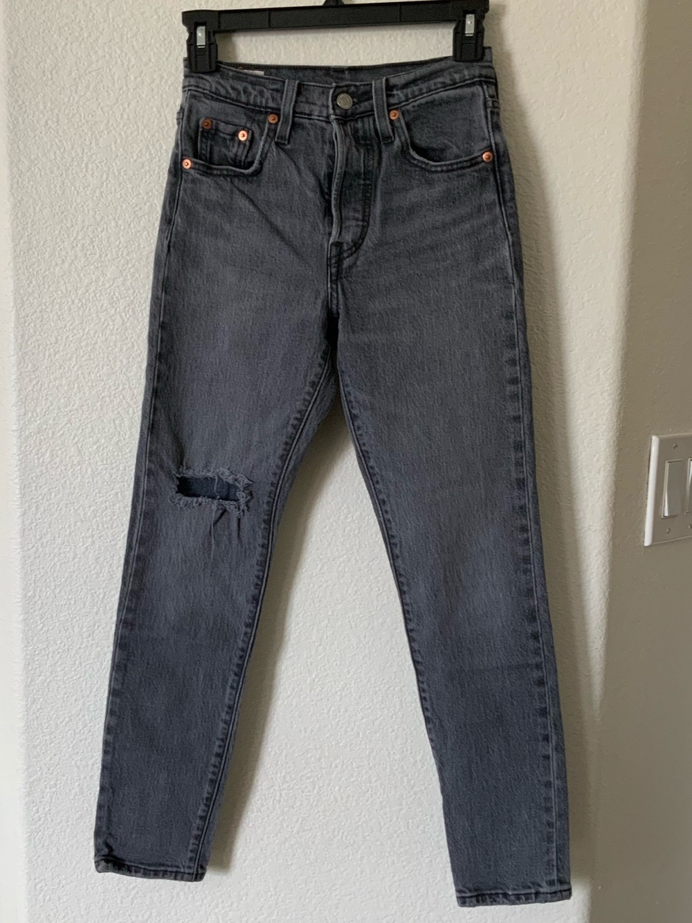 Levi's Premium 501 High-Rise Skinny Jeans W23 L28